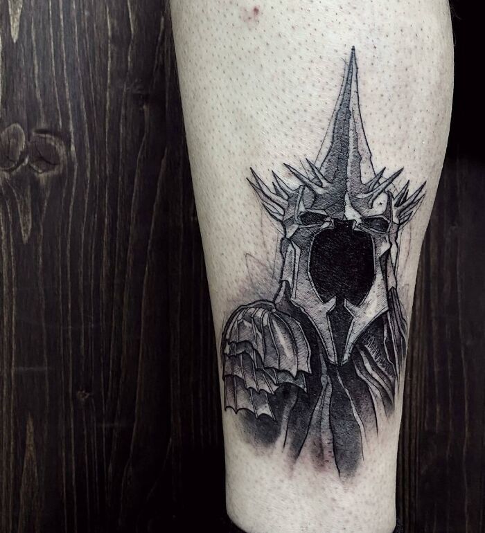 le roi sorcier d’angmar tattoo