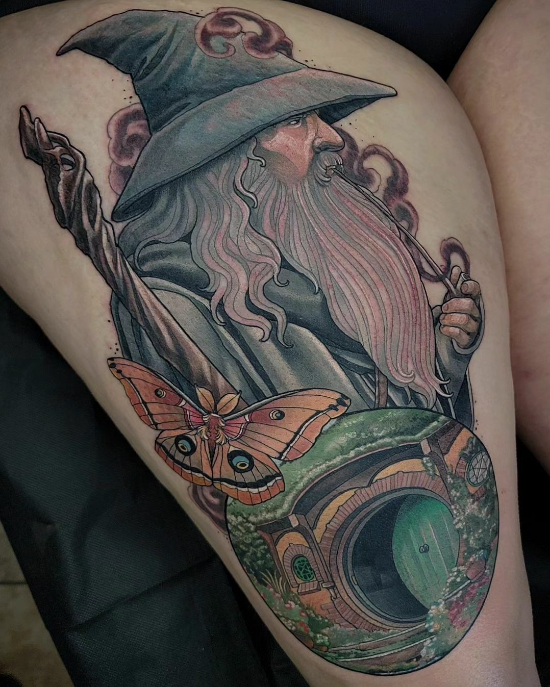 tatouage de gandalf