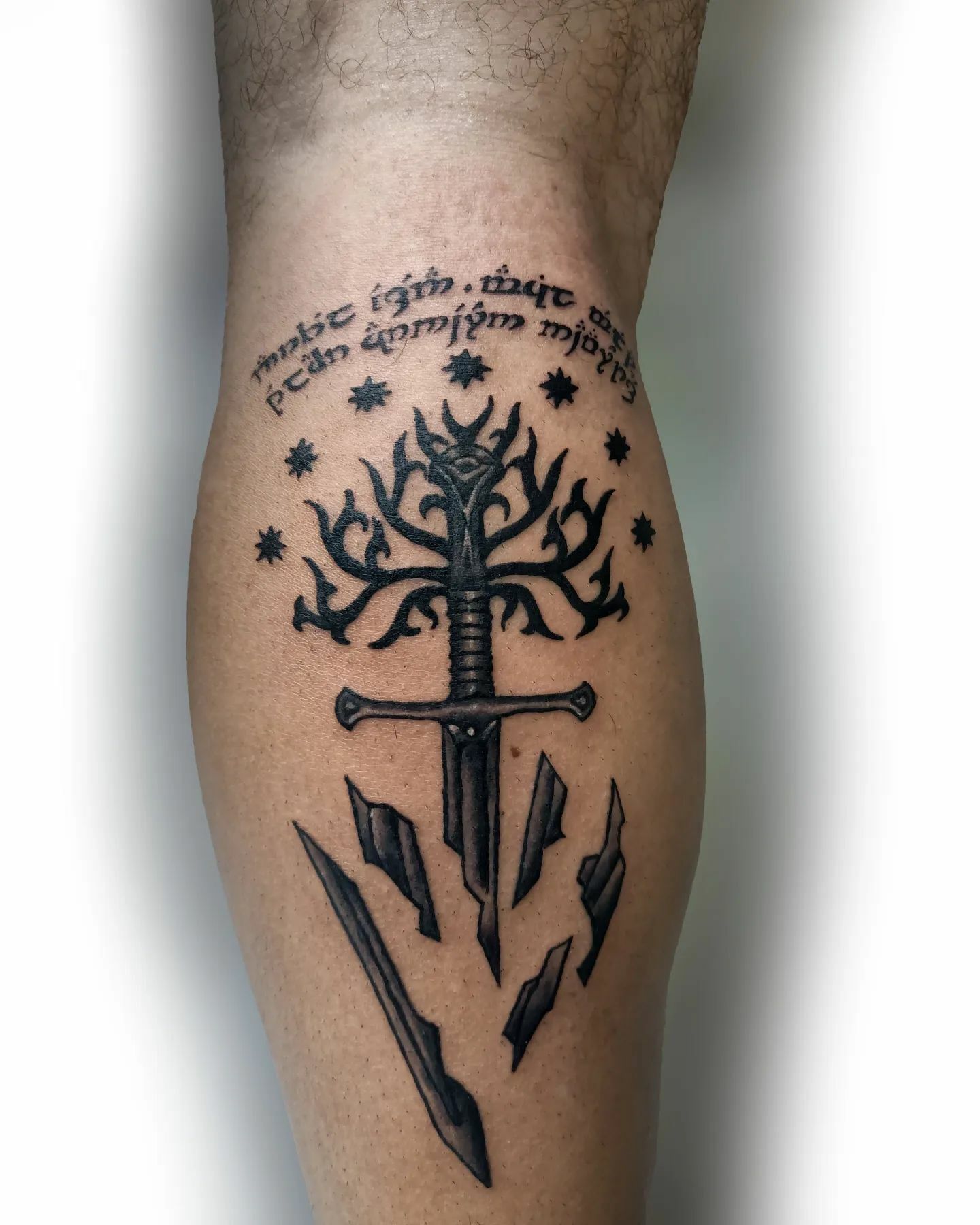 tatouage du seigneur des anneaux