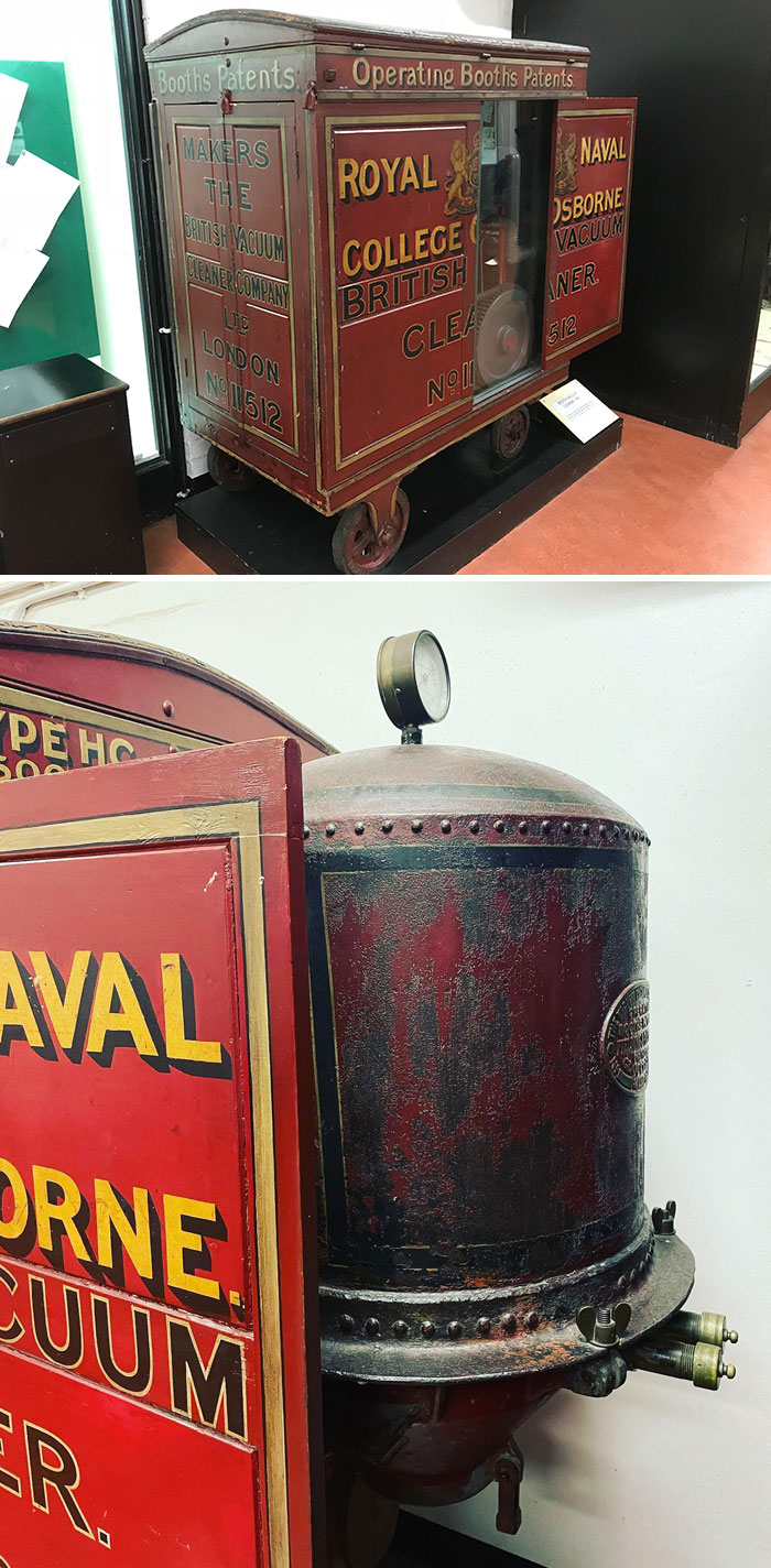 Booth’s Original Red Trolley British Vacuum Cleaner, 1905