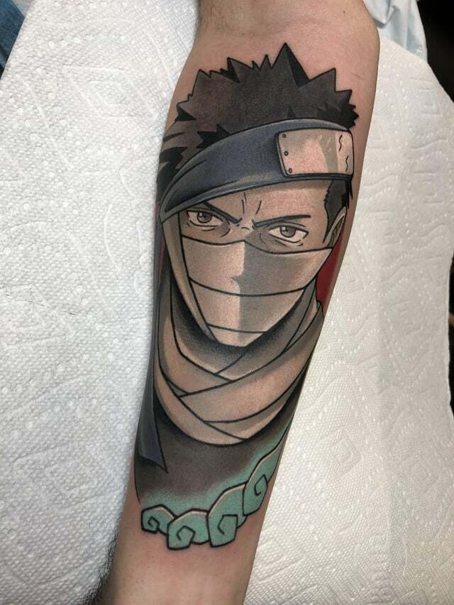 tatouage de zabuza momochi de naruto