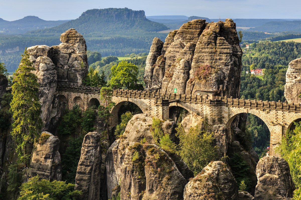 Pont pédestre de Bastei – Allemagne – 1851