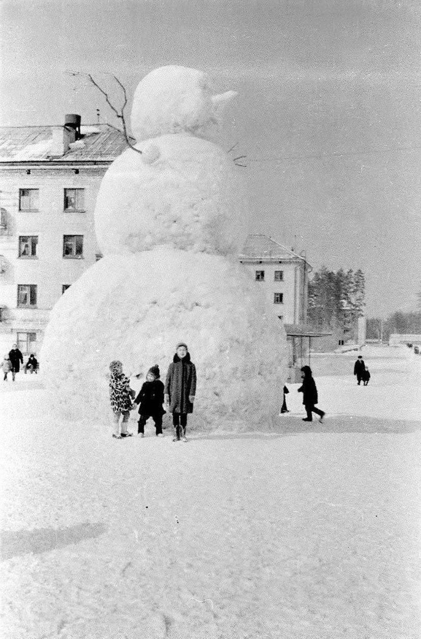 La taille de ce bonhomme de neige