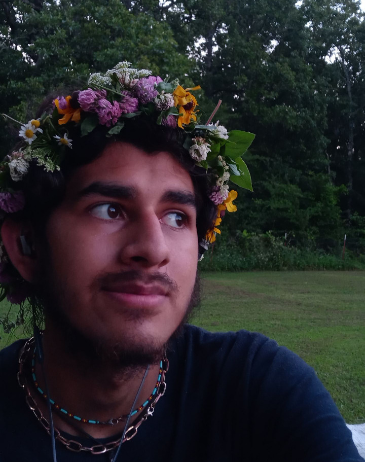 Made A Flower Crown, Didn’t Know Where Else To Show It
