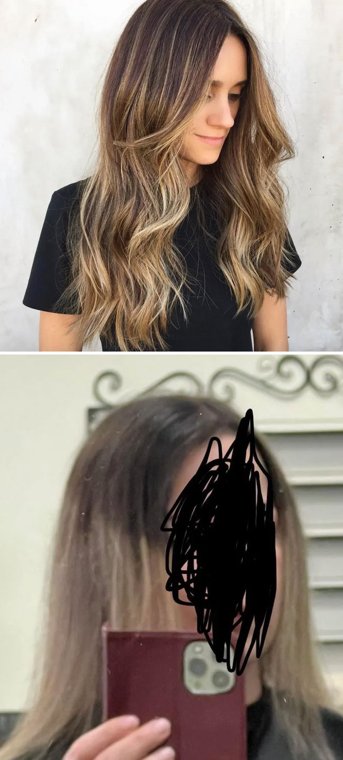 Cheveux balayés