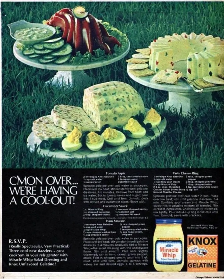 Gross Vintage Food Recipes