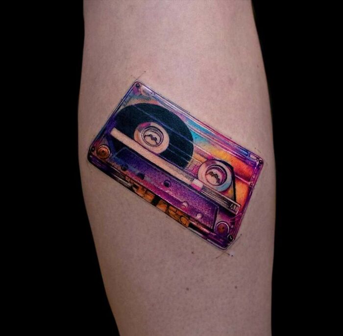 Fun Cassette Tattoo