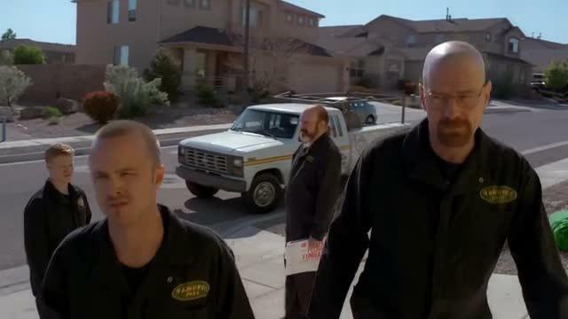 Cette prise de vue de Breaking Bad qui ressemble à deux images distinctes