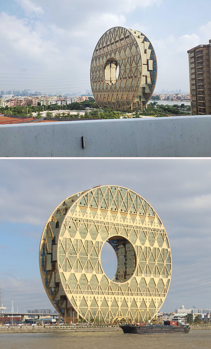 Le cercle de Guangzhou est un bâtiment emblématique situé à Guangzhou, dans la province de Guangdong, en Chine. Il s’inspire d’une idée de la Renaissance italienne.