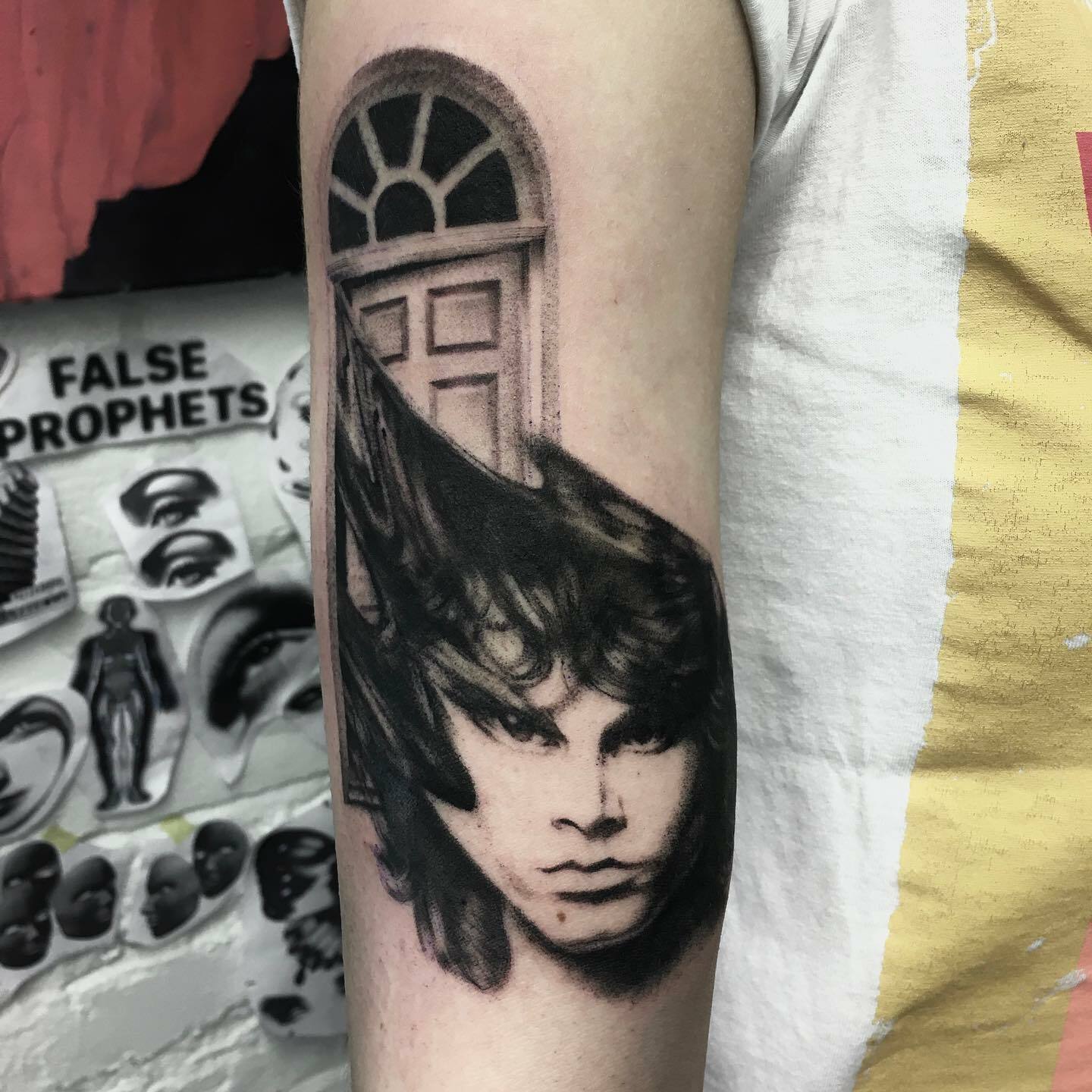 Tatouage Jim Morrison et The Doors