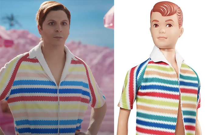 La tenue qu’Allan porte dans la plupart des épisodes de Barbie est la même que celle que portait la poupée Allan lors de sa création en 1964.