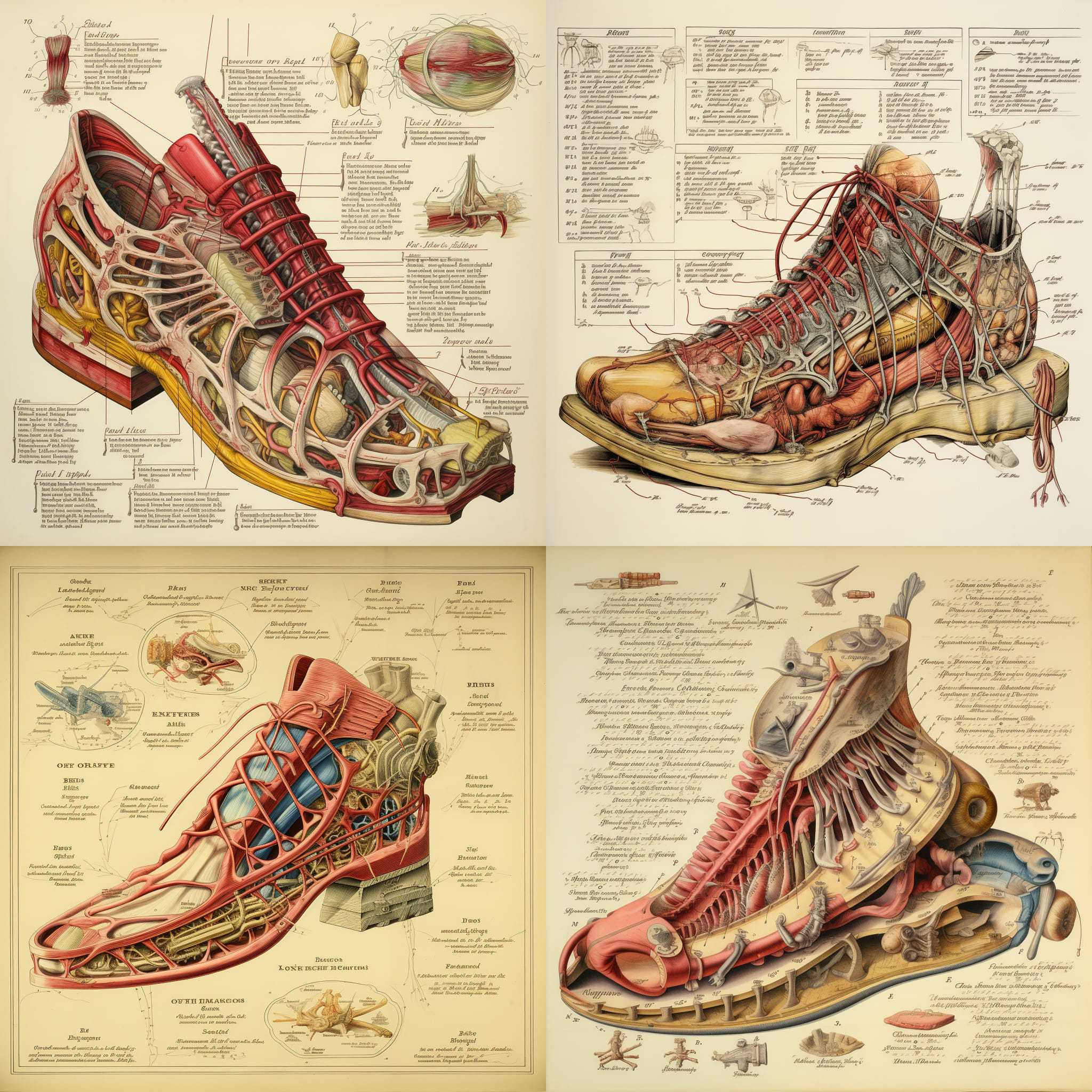 Anatomie de la chaussure