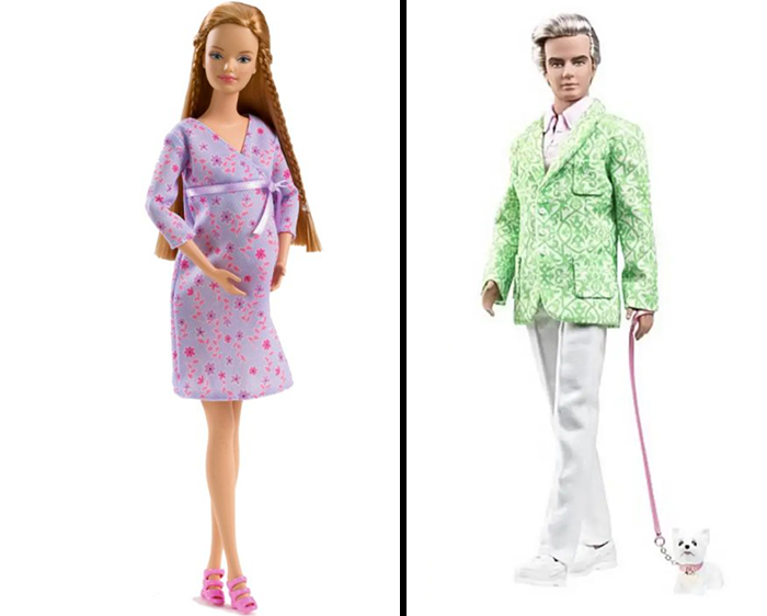 Midge, Video Girl Barbie, Magic Earring Ken, Growing Up Skipper, Sugar Daddy Ken, et même Tanner The Pooping Dog étaient toutes de vraies poupées créées par Mattel qui ont été soit entourées de controverse lors de leur sortie et/ou retirées du marché.