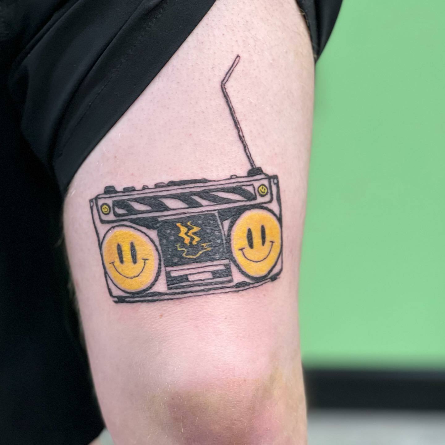 Rave Radio Tattoo