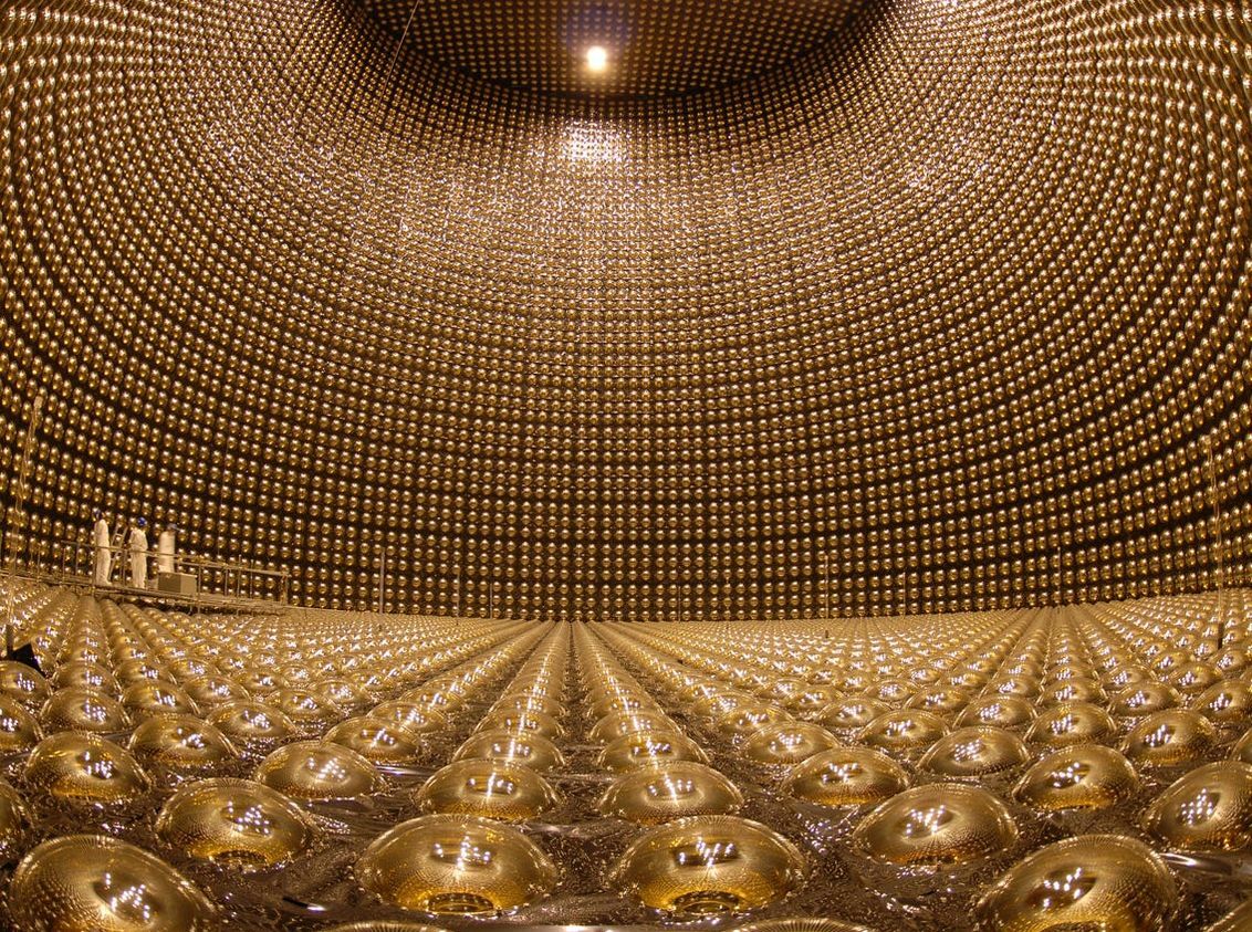 Détecteur de neutrinos Super-Kamiokande au Japon