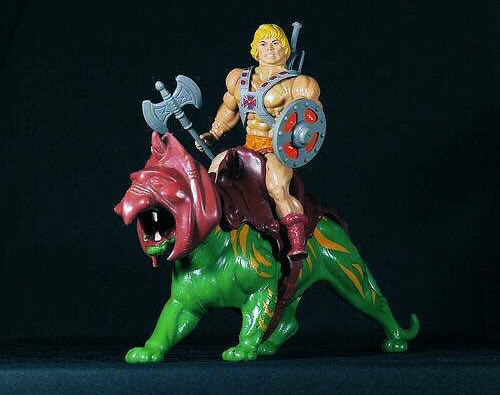 Jouet He-Man. En as-tu eu un ?