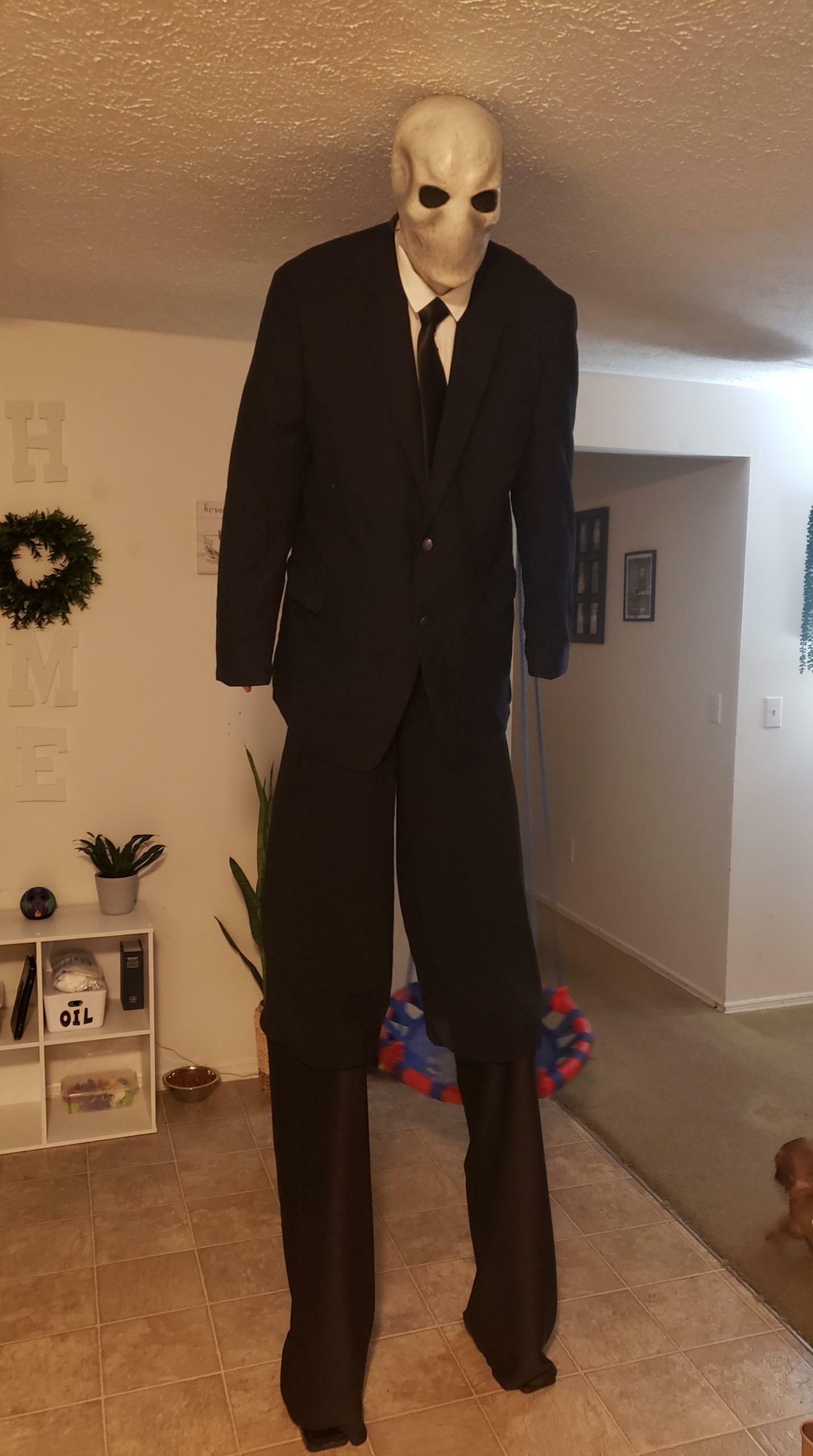 Mon costume de Slenderman DIY