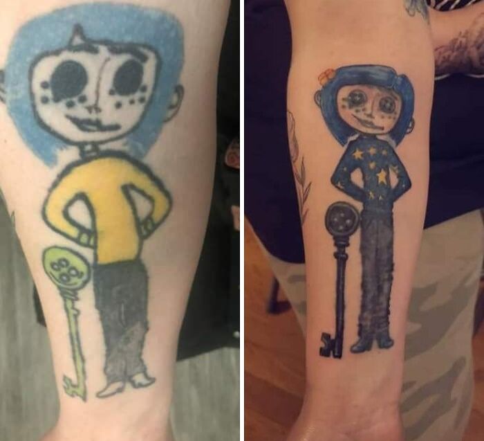 Pièce de Coraline que j’ai réparée !