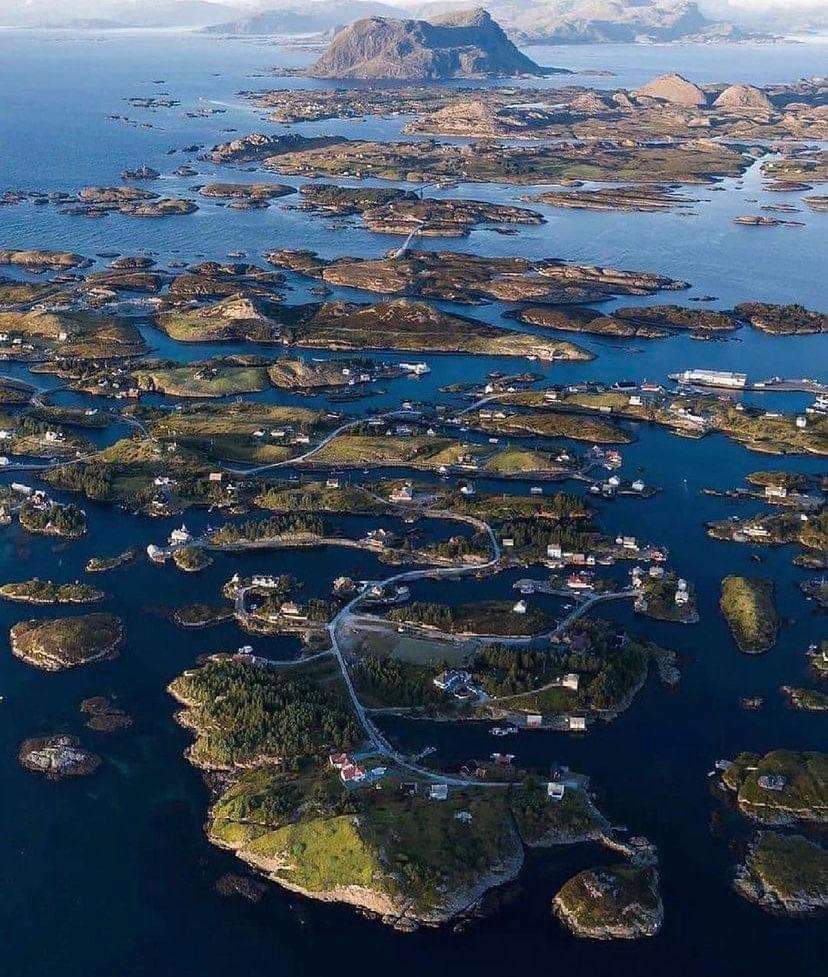 Itinéraires entre les îles de Norvège