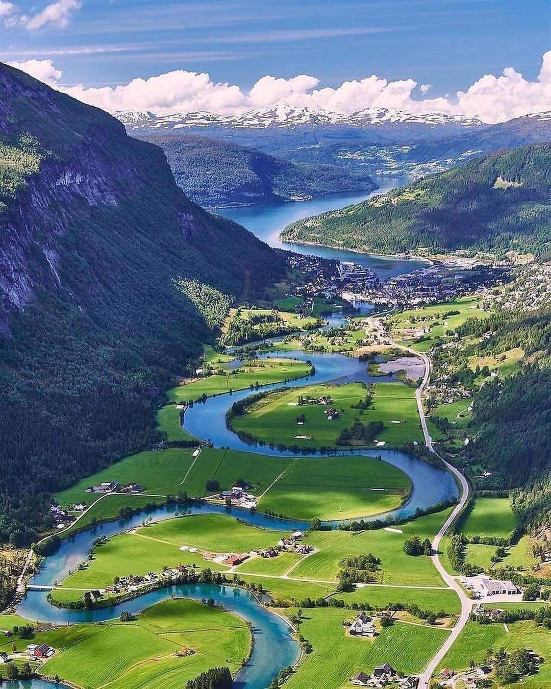 La beauté de la nature en Norvège