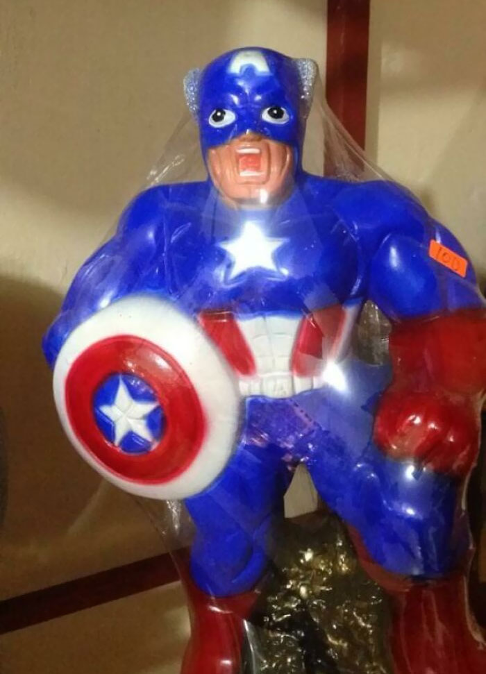 Ce jouet Bootleg Captain America