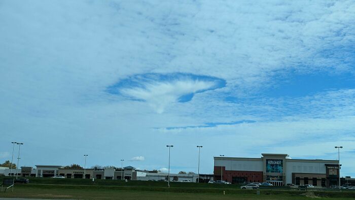 Étrange nuage que j’ai vu aujourd’hui