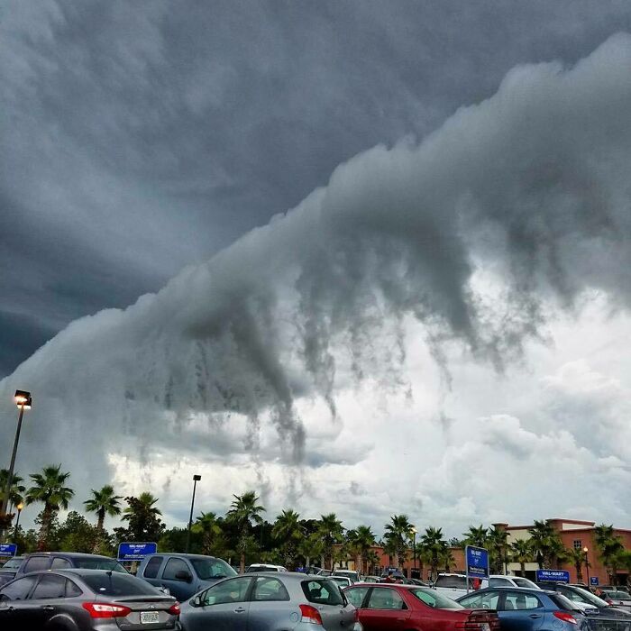 Les nuages de “Dementor” au-dessus de Jacksonville, Floride