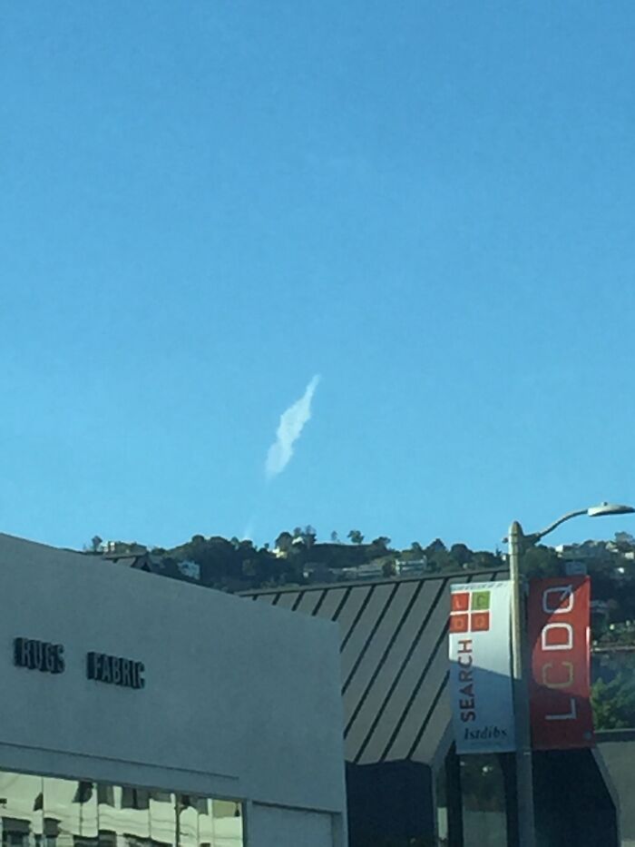 Ce nuage ressemble au S que tout le monde dessinait au collège.