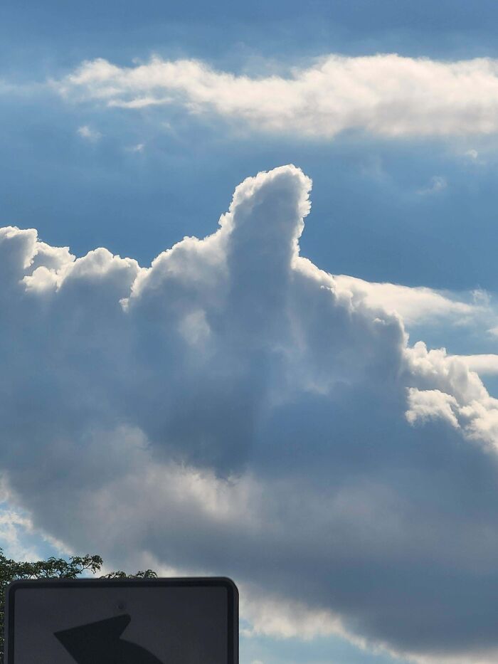 Un nuage grossier qui m’énerve