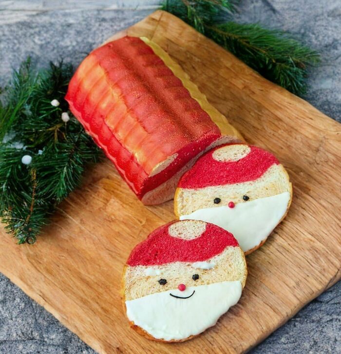 Pain grillé du Père Noël