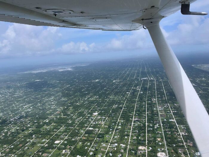 Je suis pilote, voici l’intérieur du sud de la Floride vu d’en haut