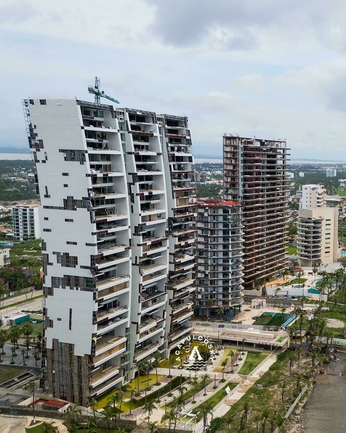 Acapulco, Mexique, 2 ouragans et plusieurs inondations en moins d’un an ont laissé la ville dans un état déplorable.