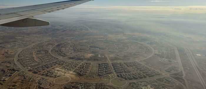 La nouvelle capitale égyptienne vue du ciel