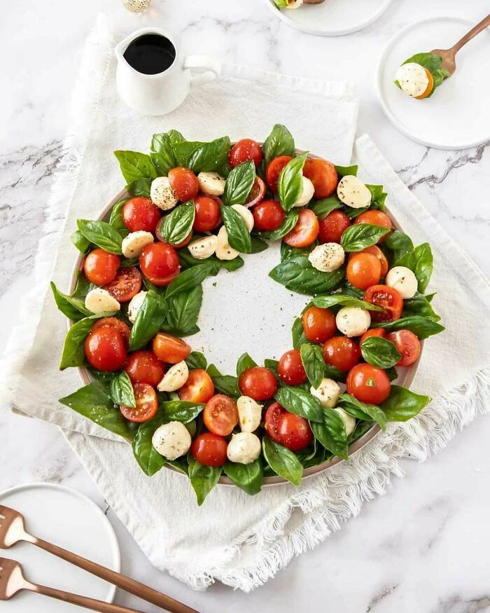 Couronne de Noël Caprese