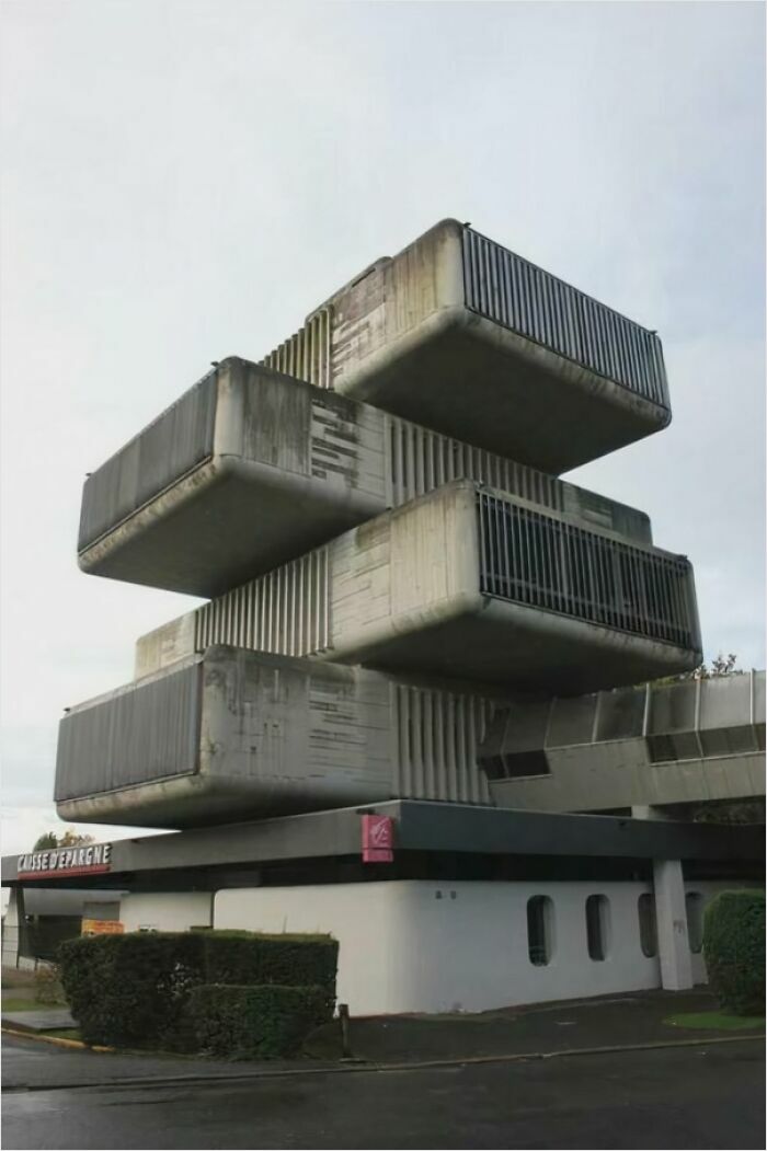 Une banque célèbre à Pau, France